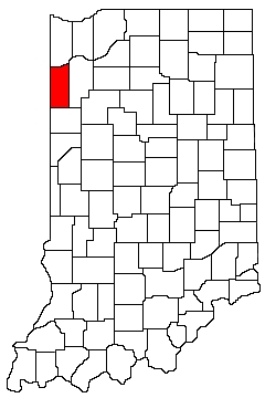 Newton County Indiana Location Map
