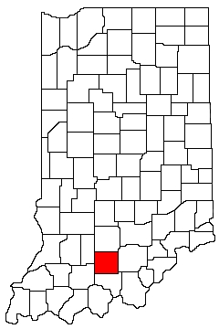 Orange County Indiana Location Map