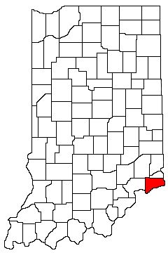 Switzerland County Indiana Location Map