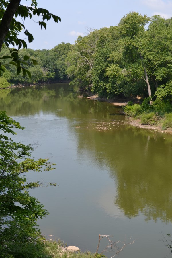 The Maumee River at Blue Cast Springs