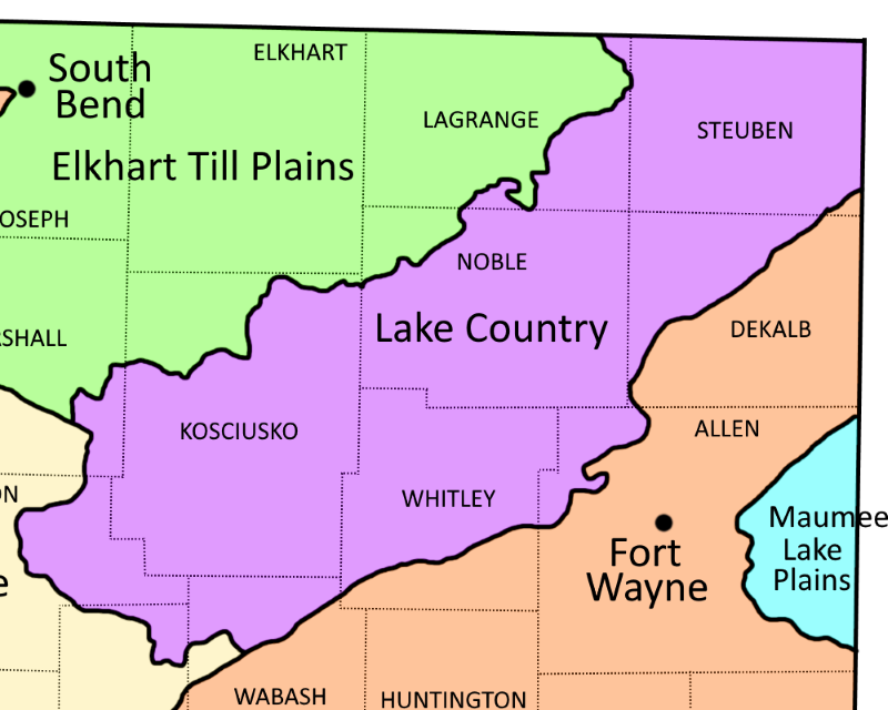 Lake Country Ecoregion Map